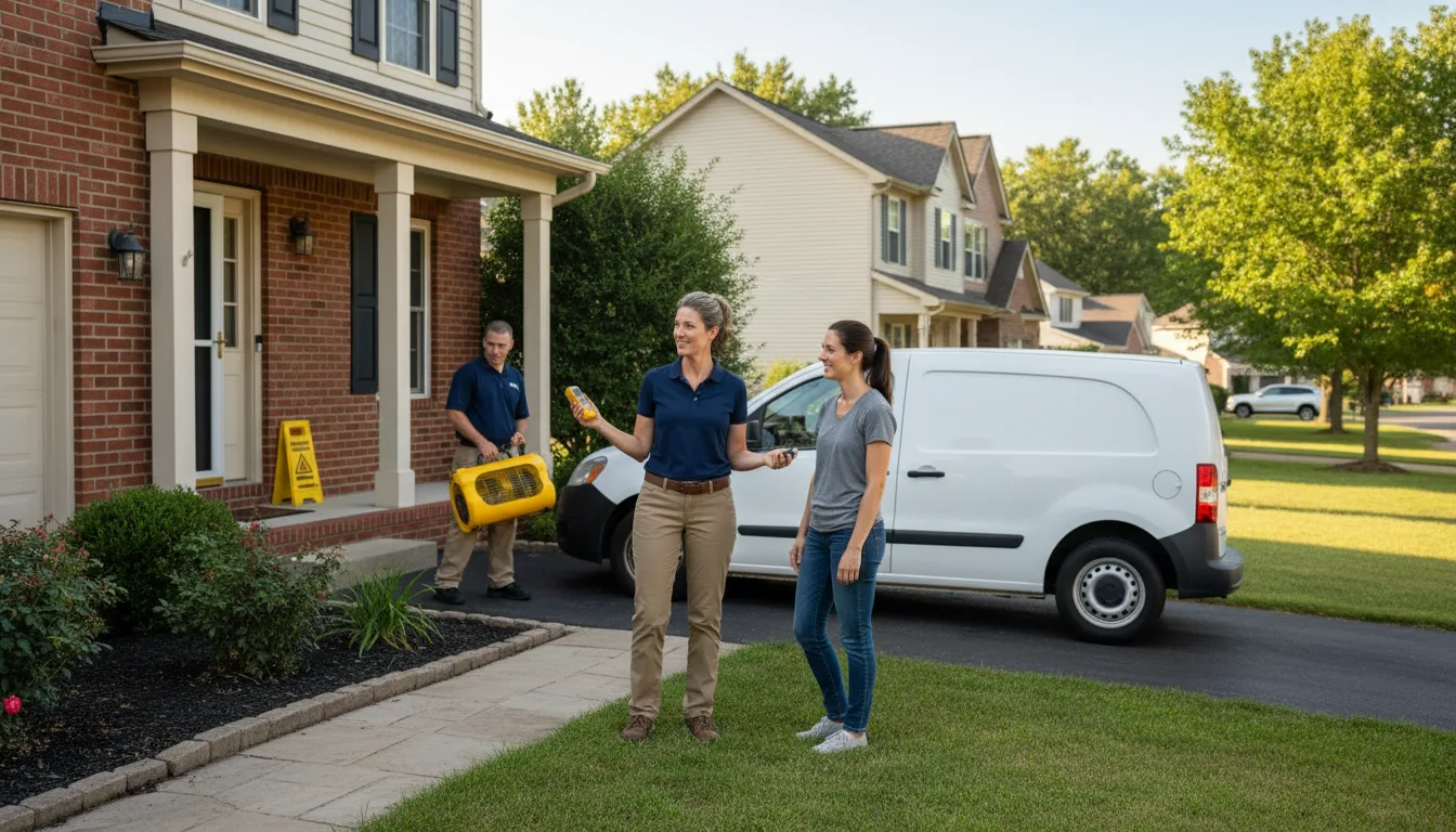 Residential water damage restoration in Washoe Valley, NV